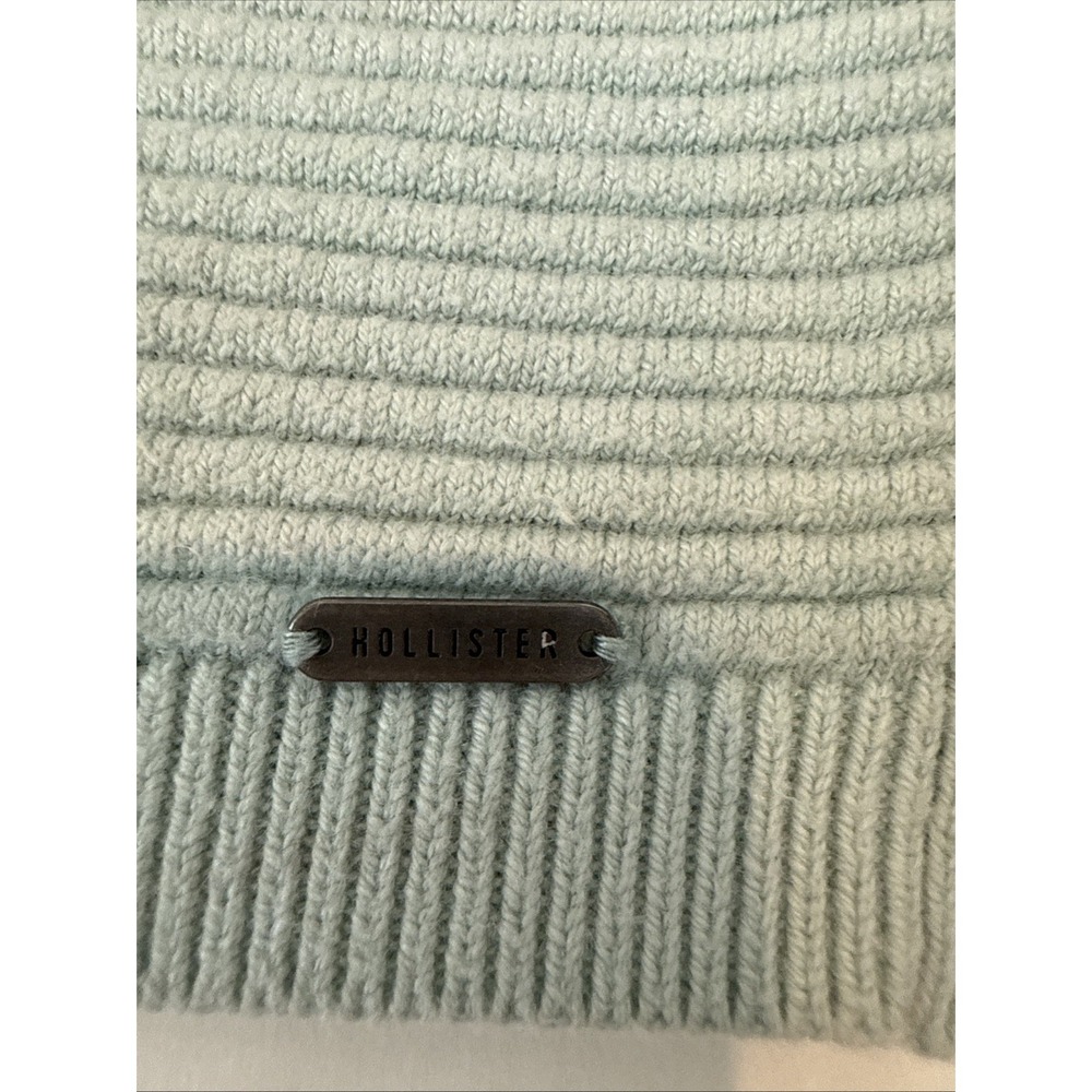 Hollister Mint Green Ribbed Square Cut Ribbed Tank Top Size Large - Picture 2 of 8